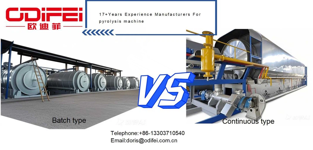 The difference between batch and continuous pyrolysis plant The difference between batch and continuous pyrolysis plant